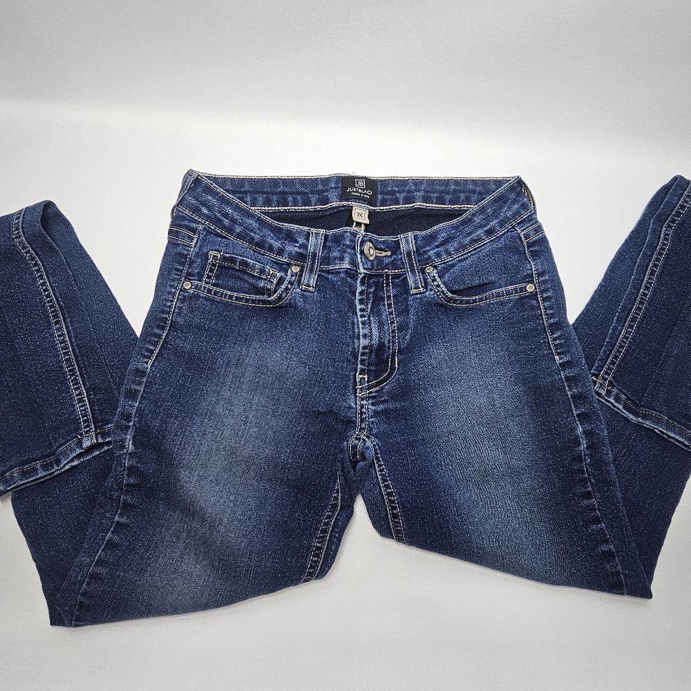 Just Black Dark Blue Skinny Jeans